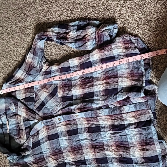 STUNNING COMO VINTAGE RSYON FLANNEL SOFT BUTTON DOWN SHIRT - Picture 5 of 10